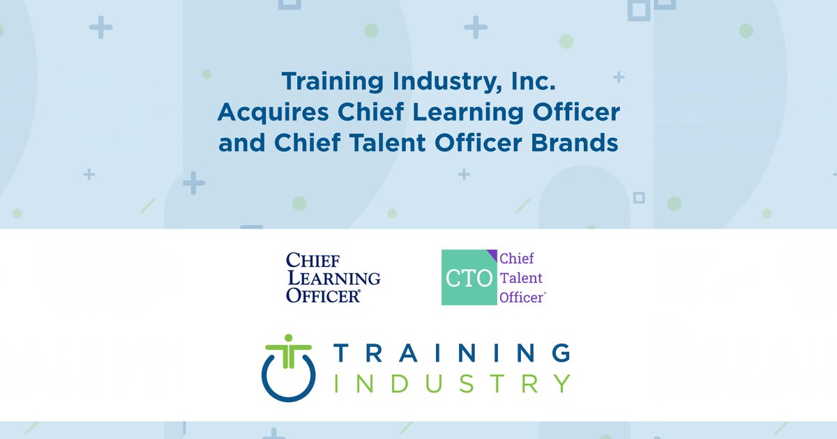 Nagy felvásárlás: a Training Industry megvette a CLO és CTO brandeket
