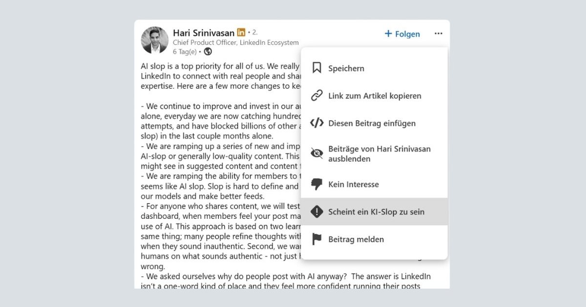 LinkedIn AI-szemét jelölő funkciója: mit kockáztat a munkáltatói márka?