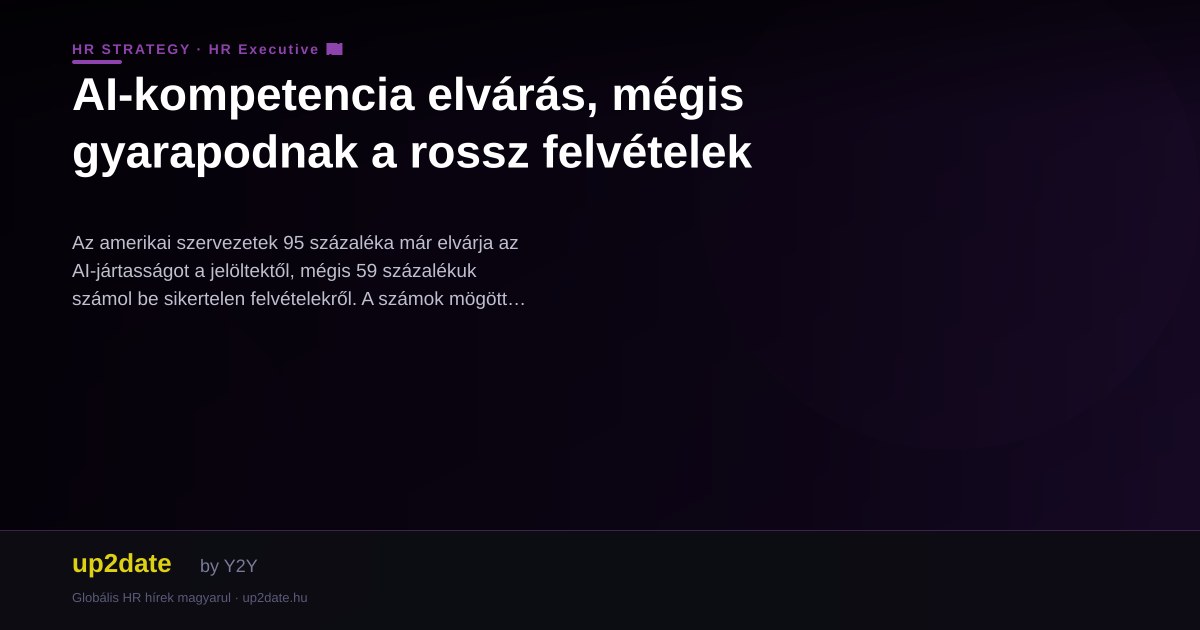 AI-kompetencia elvárás, mégis gyarapodnak a rossz felvételek
