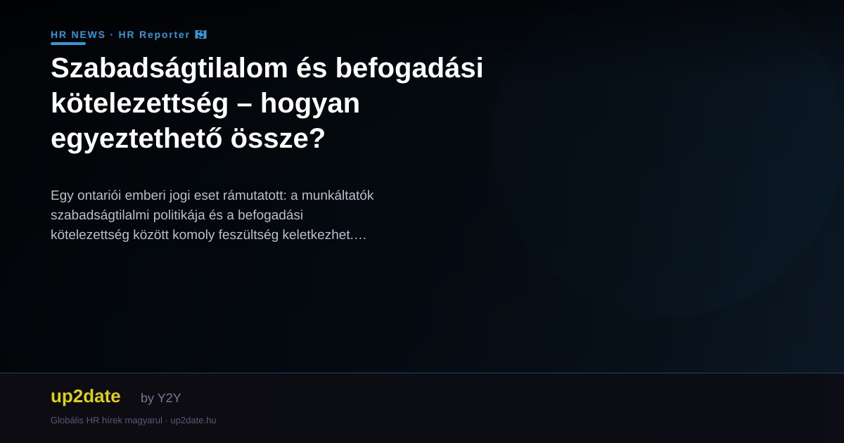 Szabadságtilalom és befogadási kötelezettség – hogyan egyeztethető össze?