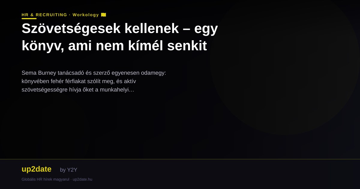 Szövetségesek kellenek – egy könyv, ami nem kímél senkit